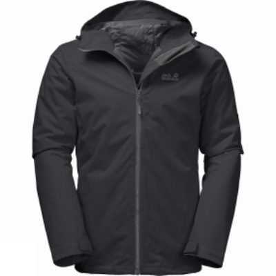 Jack Wolfskin Mens Chilly Morning Jacket Black Jack Wolfskin Mens Chilly Morning Jacket Black